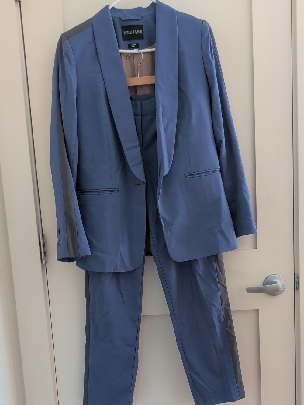 Wildfang Empowered Full Suit with Charcoal Panels